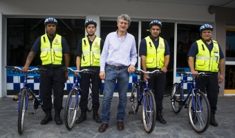 Se puso en funcionamiento la Divisin ciclista en la Direccin de Seguridad